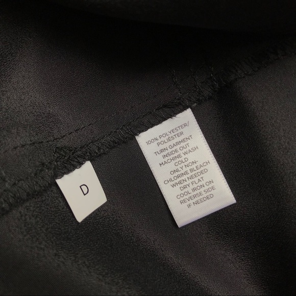 Loft | Sheer Black Sleeveless Blouse w Striping - Picture 5 of 6